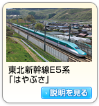 東北新幹線E5系「はやぶさ」