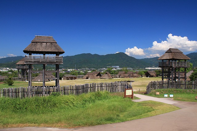 吉野ヶ里歴史公園(南内郭全景)