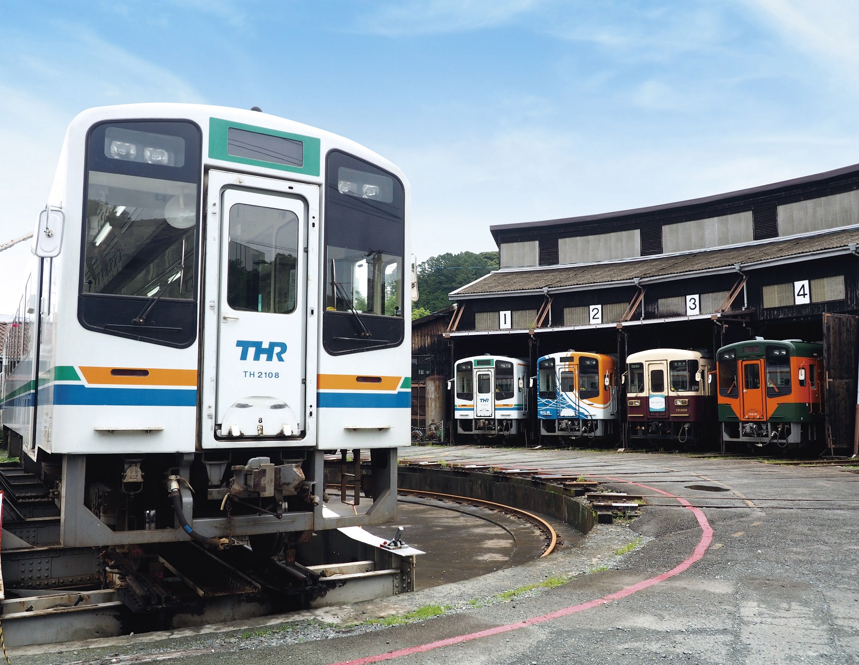 天竜二俣駅転車台
