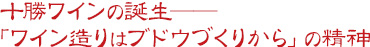 十勝ワインの誕生――「ワイン造りはブドウづくりから」の精神