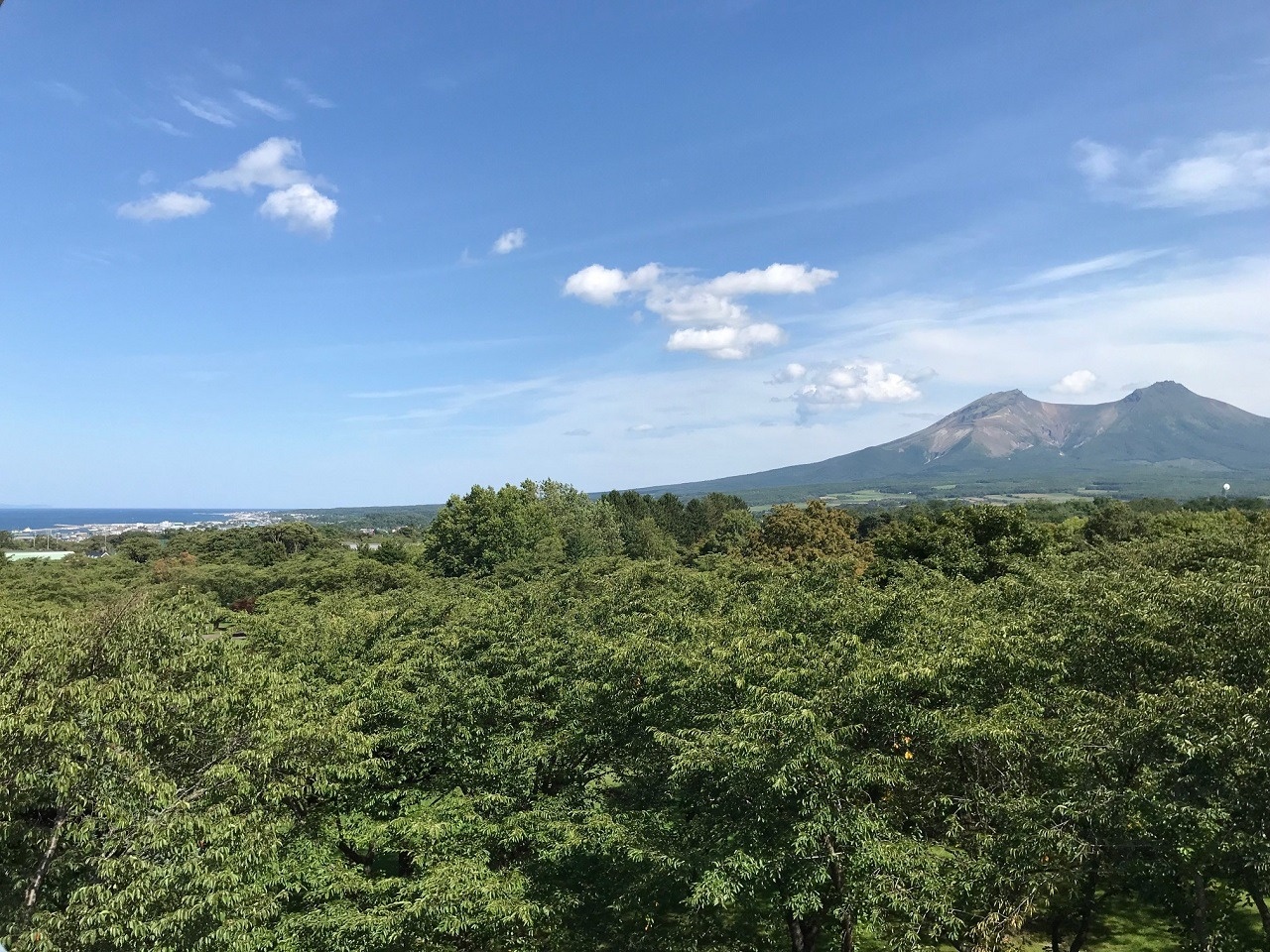 駒ヶ岳と噴火湾