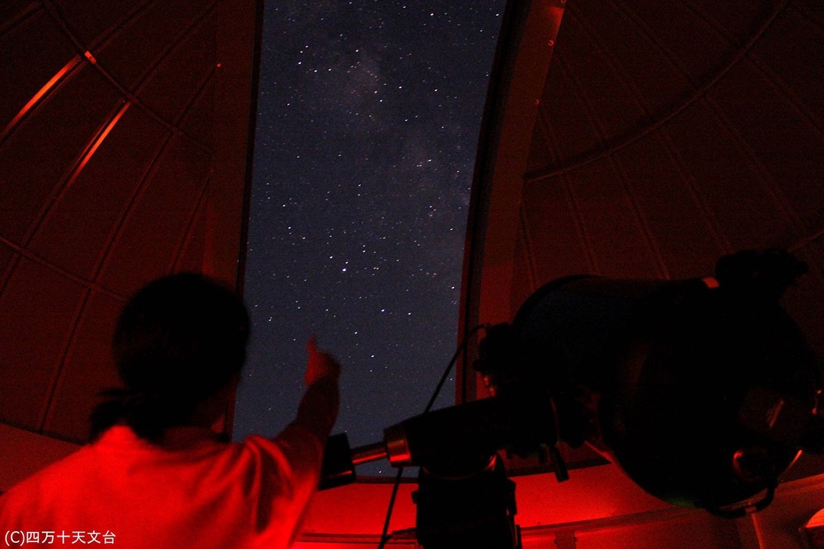 四万十天文台の内部
