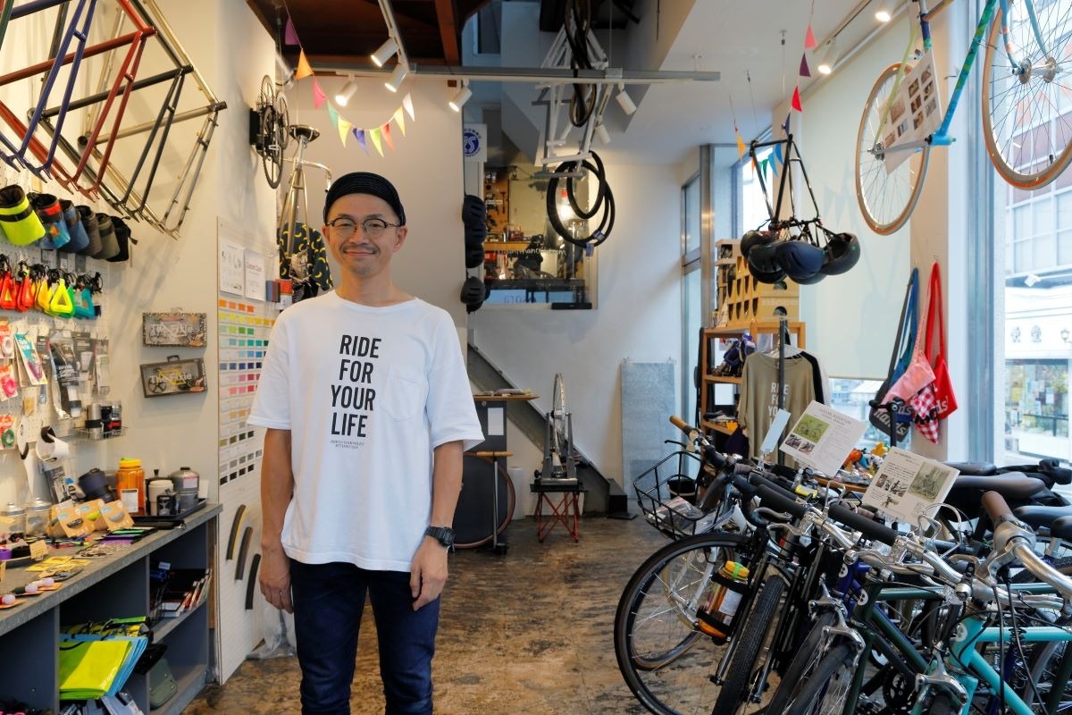 BETTER BICYCLES ONOMICHI　店長の馬場秀雄さん