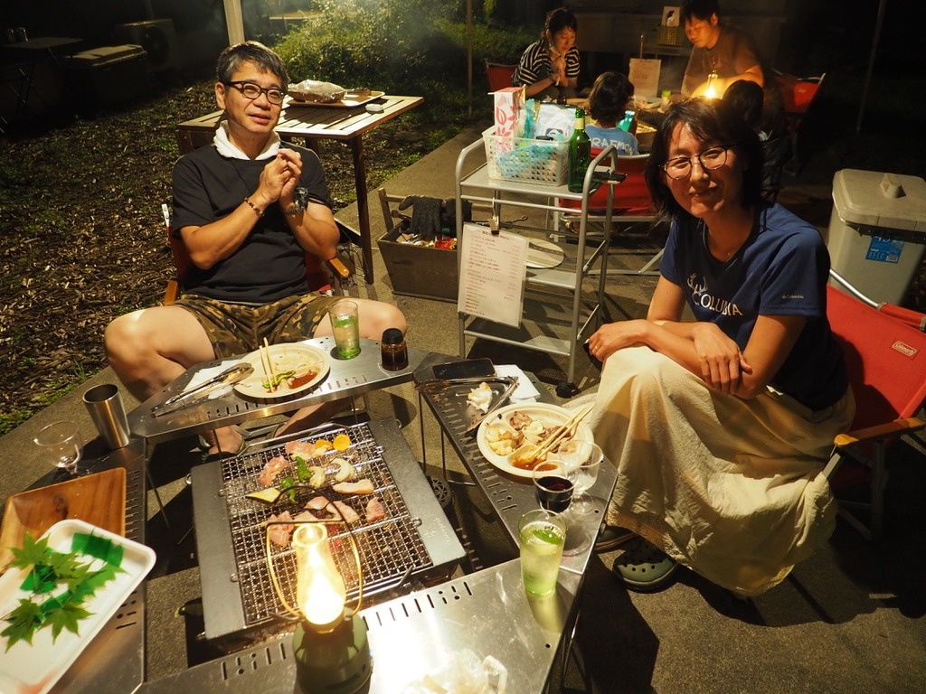 晴耕雨読　夕食