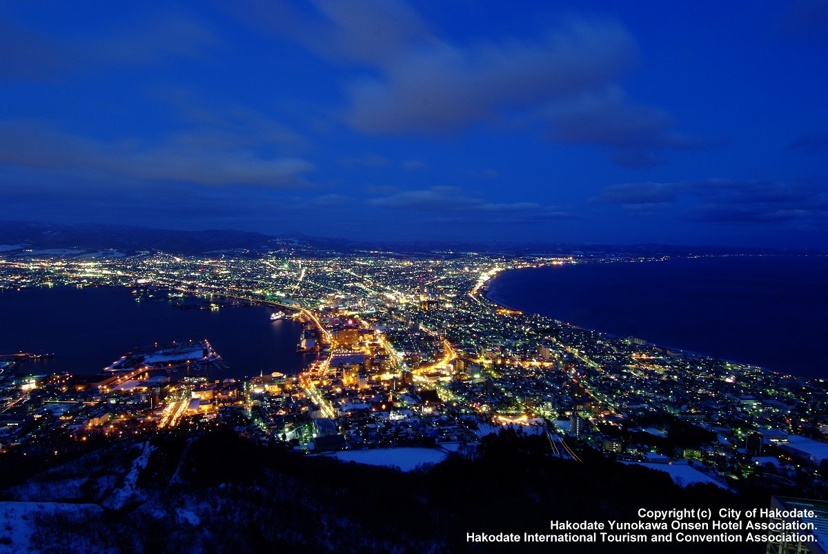 『ラブライブ！サンシャイン!!』の聖地めぐり函館山夜景