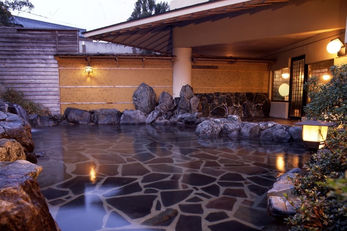 清次郎の湯　ゆのごう館　露天風呂