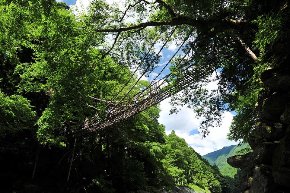 祖谷のかずら橋