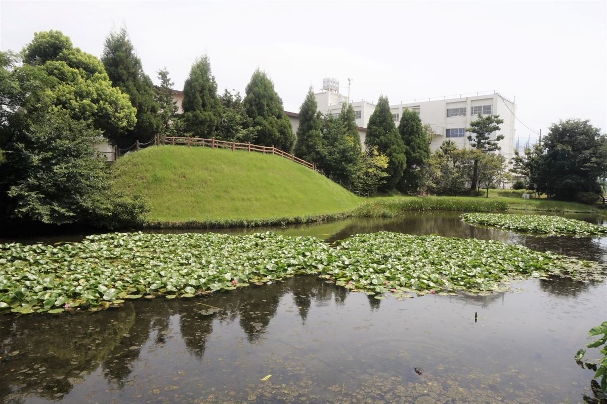 田中城三之堀土塁