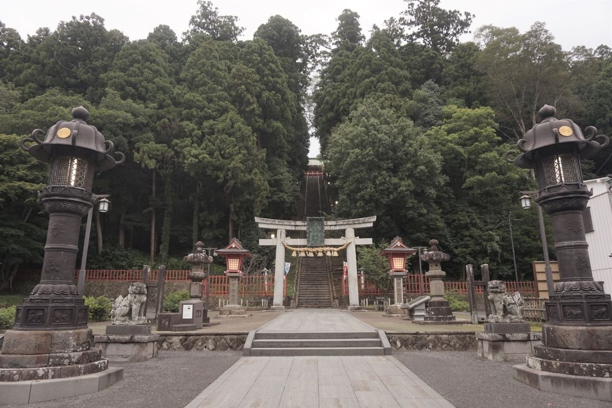 鹽竈神社の石段