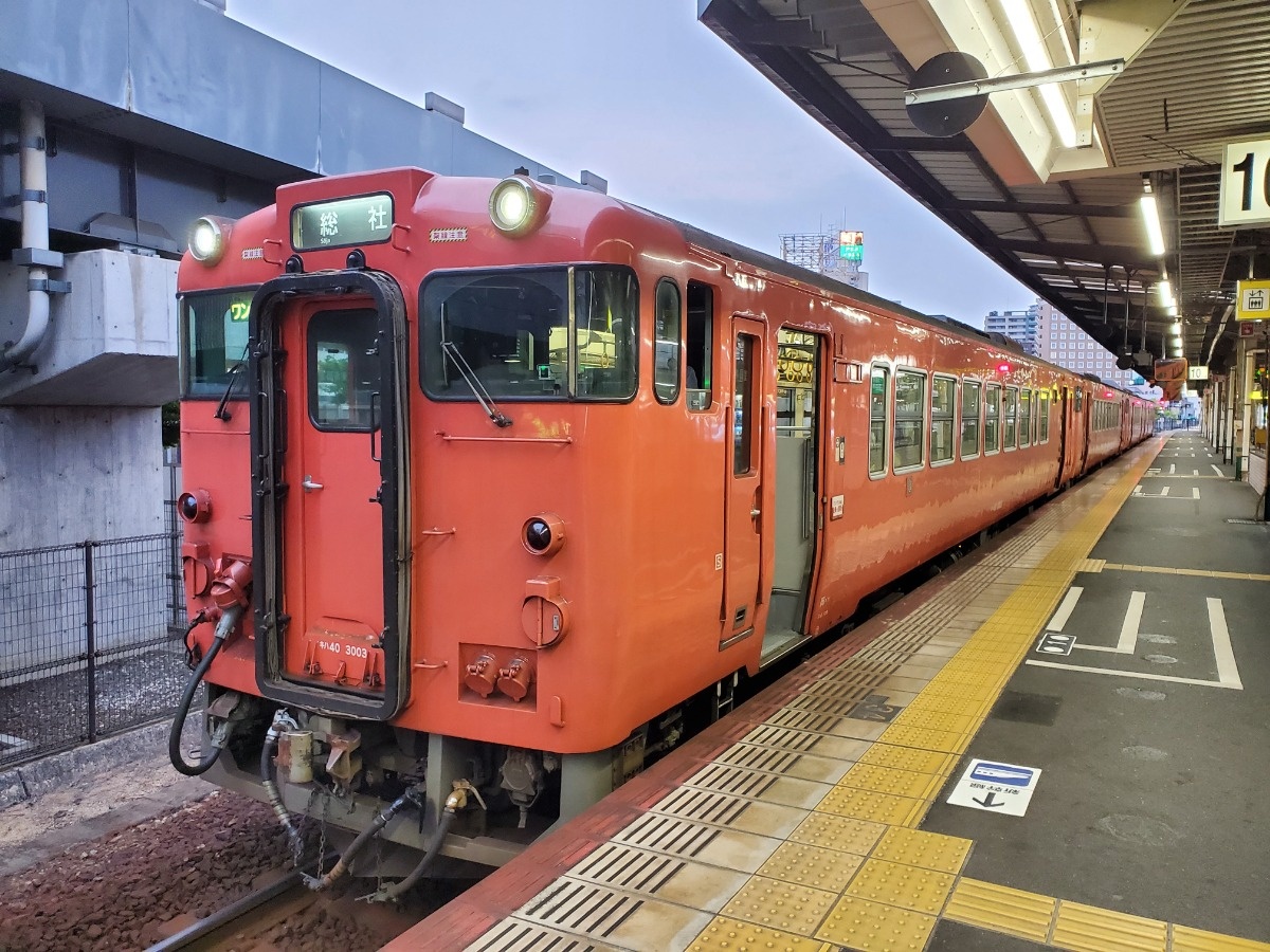 吉備線の車両は気動車