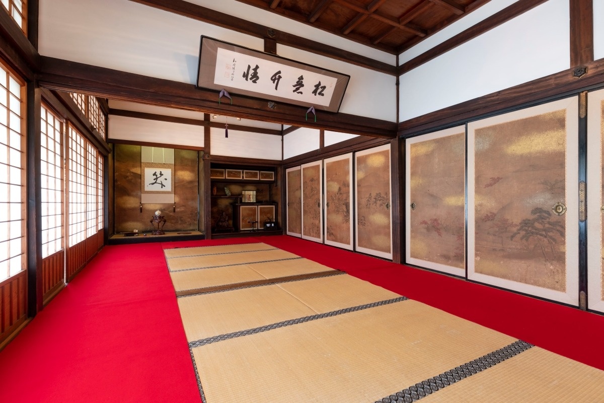 上徳寺 客殿内部