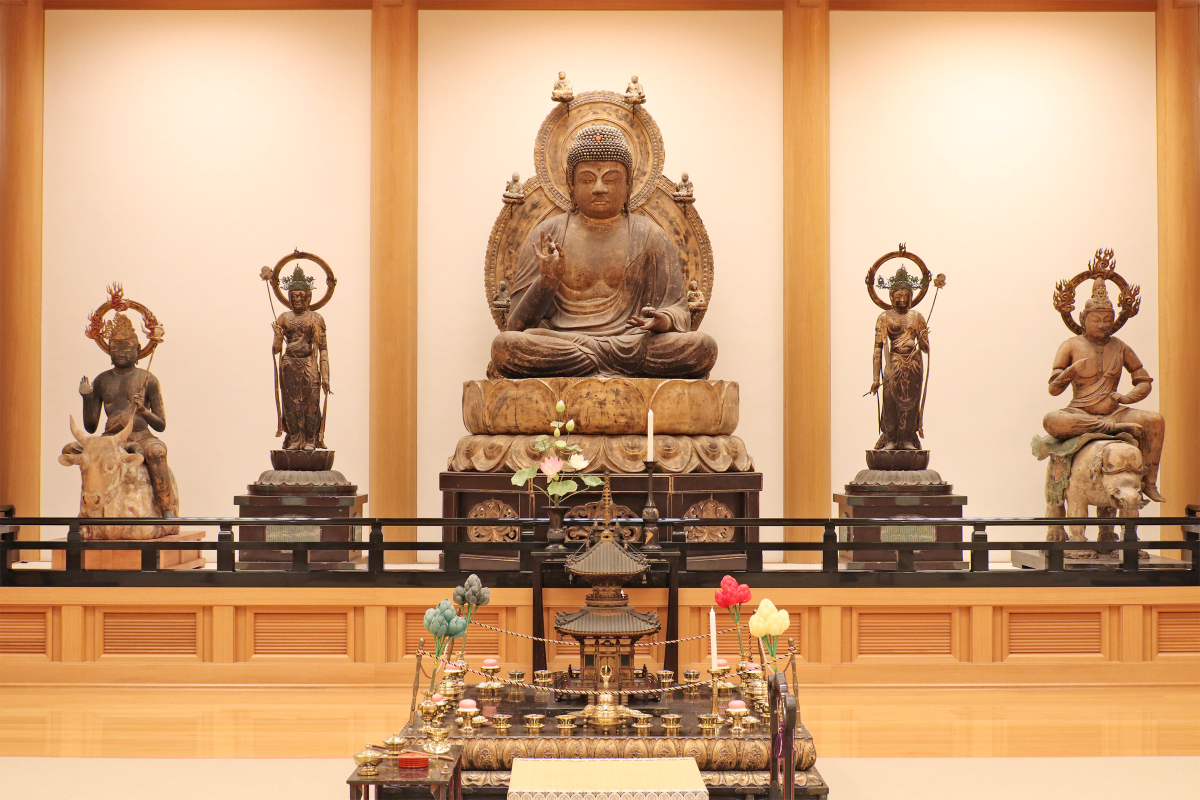 醍醐寺 霊宝館 薬師三尊像