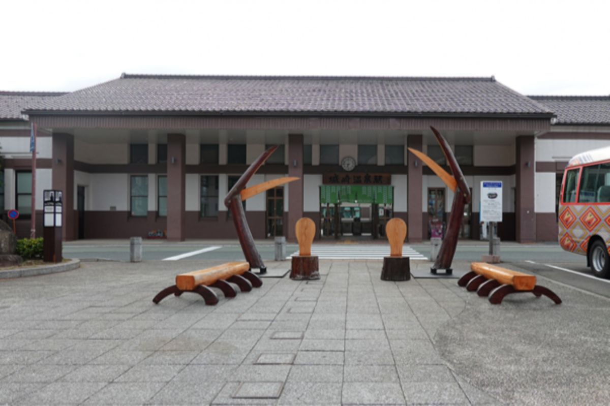 城崎温泉駅前