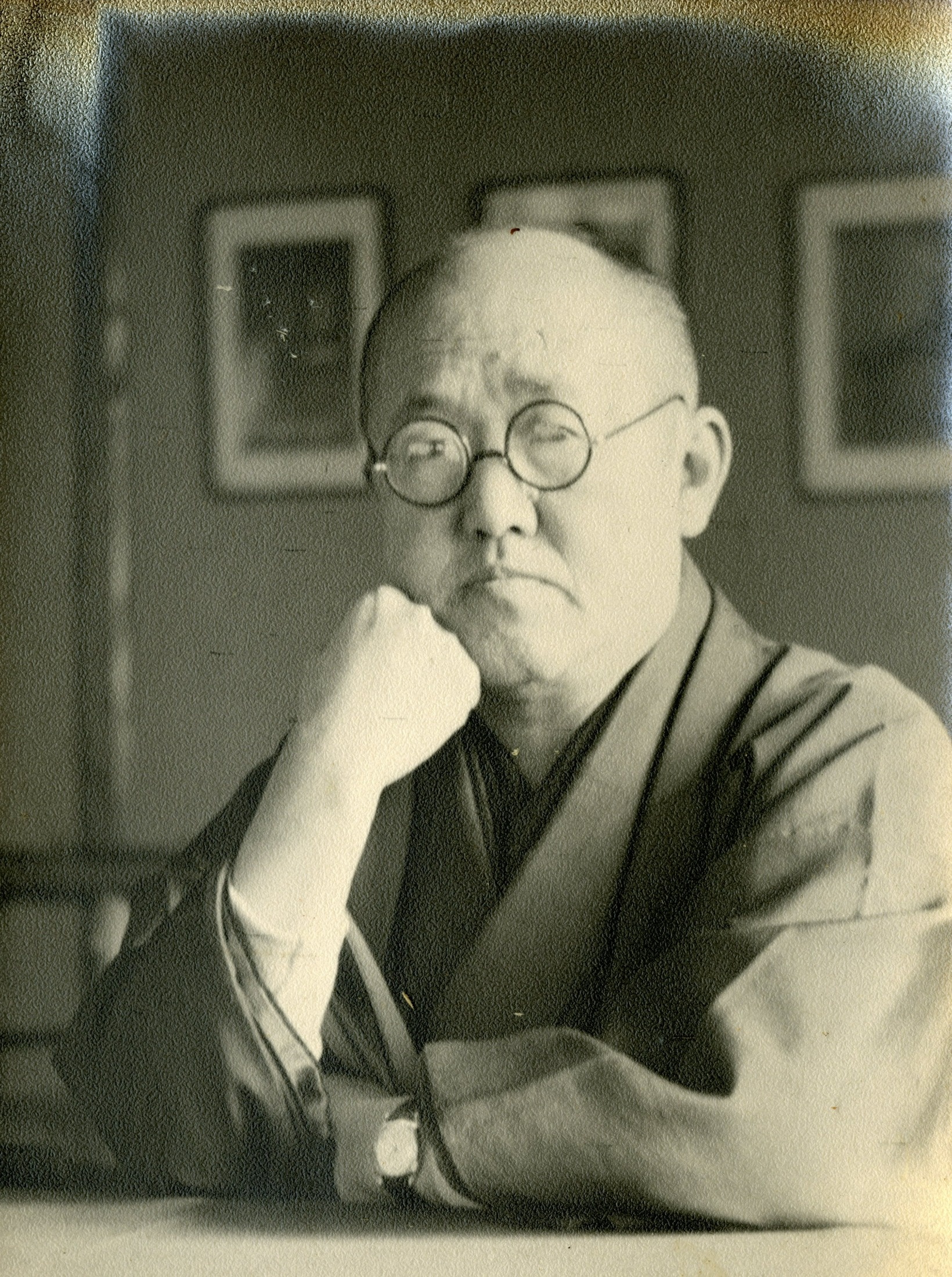 川瀬巴水の肖像写真