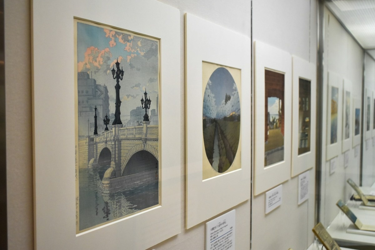 企画展での作品展示の様子