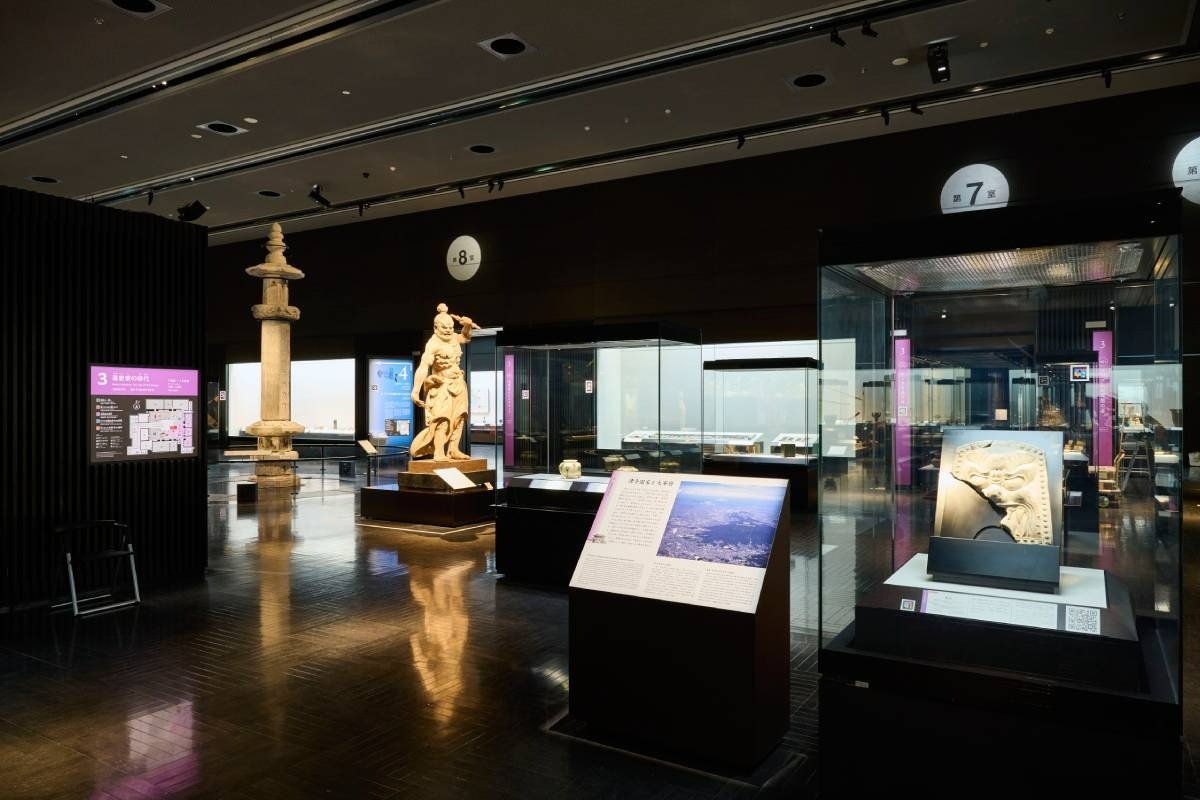 遣唐使時代の展示品
