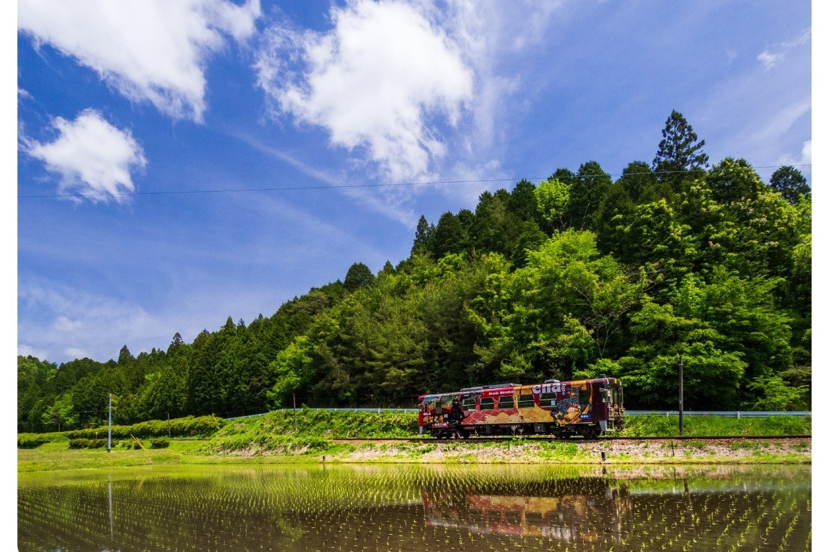 恵那駅～明智駅を結ぶ明知鉄道