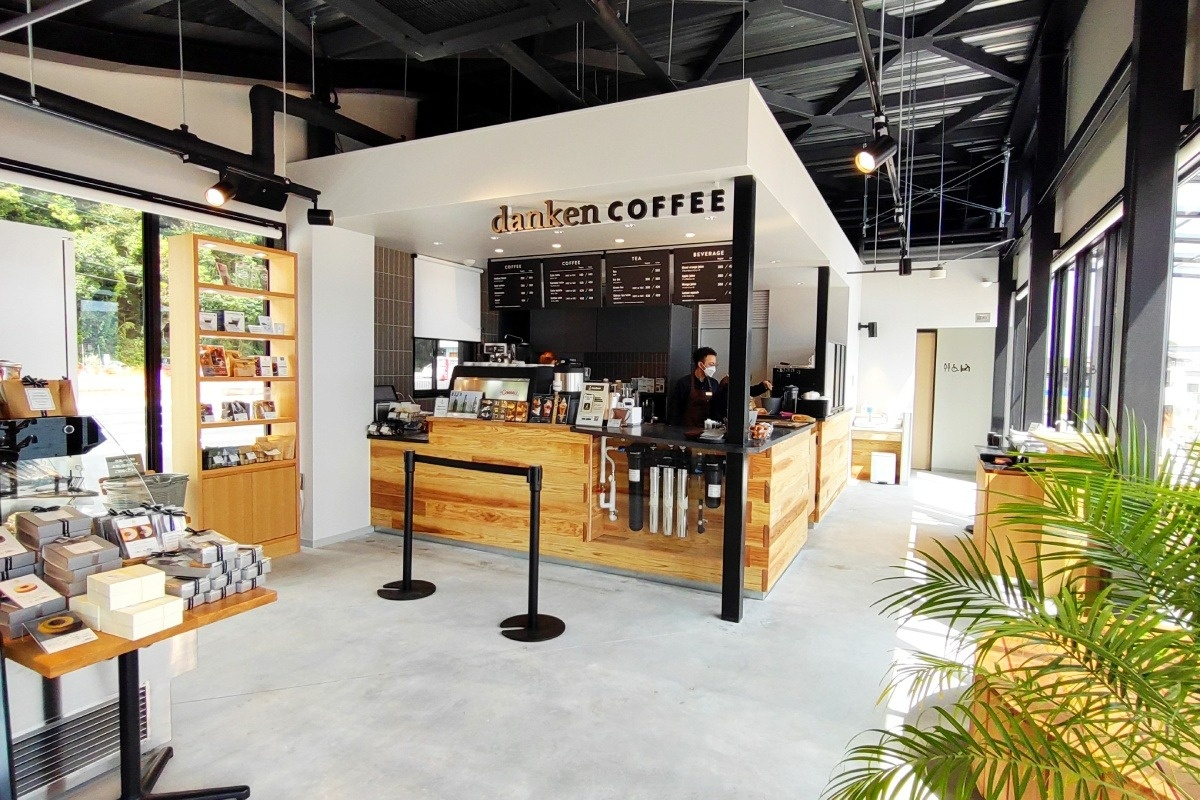 店内からの眺めの良さ抜群