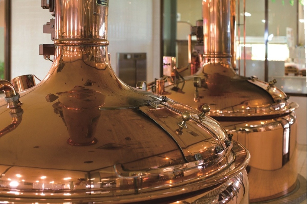 伝統的な醸造工程が守られている