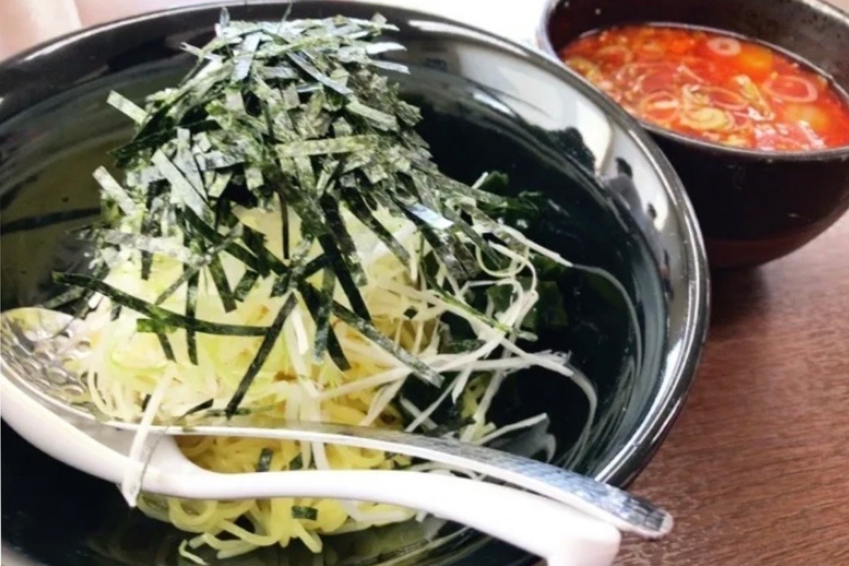 つけ麺スタイルの冷やし担々麺 970円