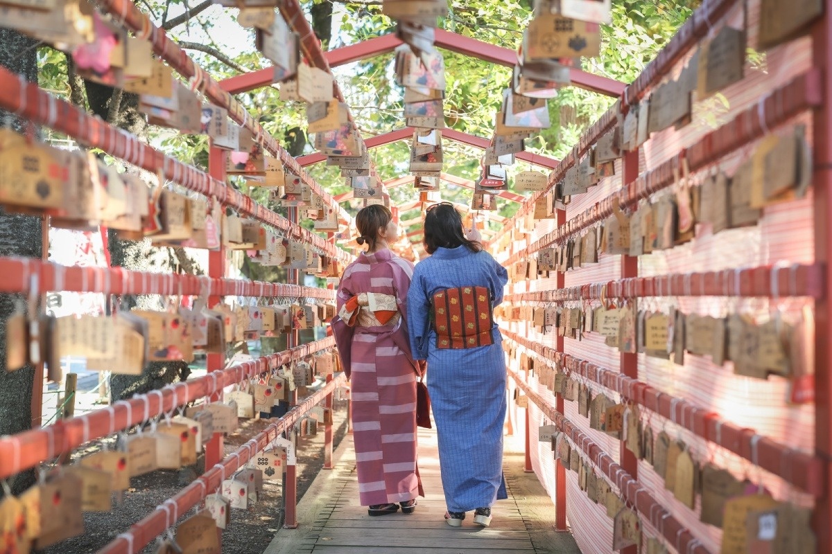 上田城跡内にある眞田神社は勝負運に御利益あり