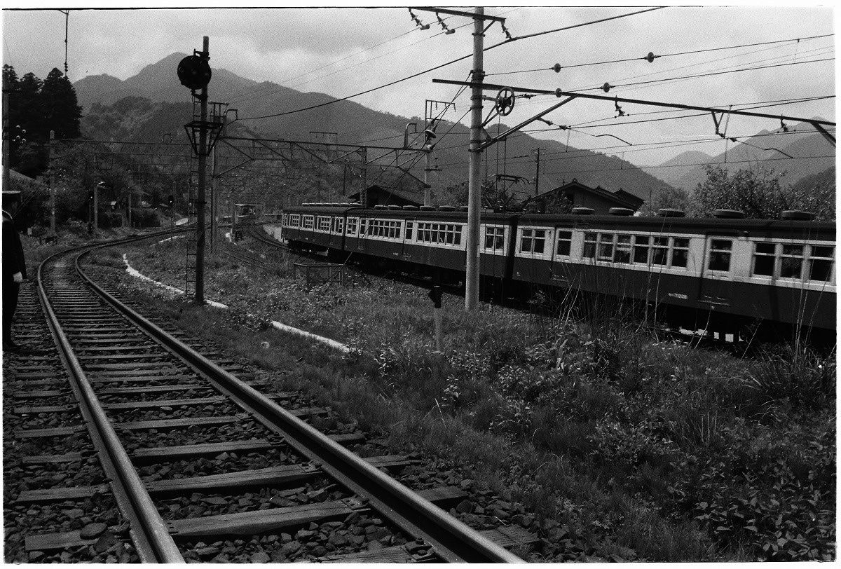 国鉄時代の中央本線初狩駅 1971.5.19