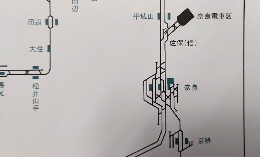 初級：奈良駅