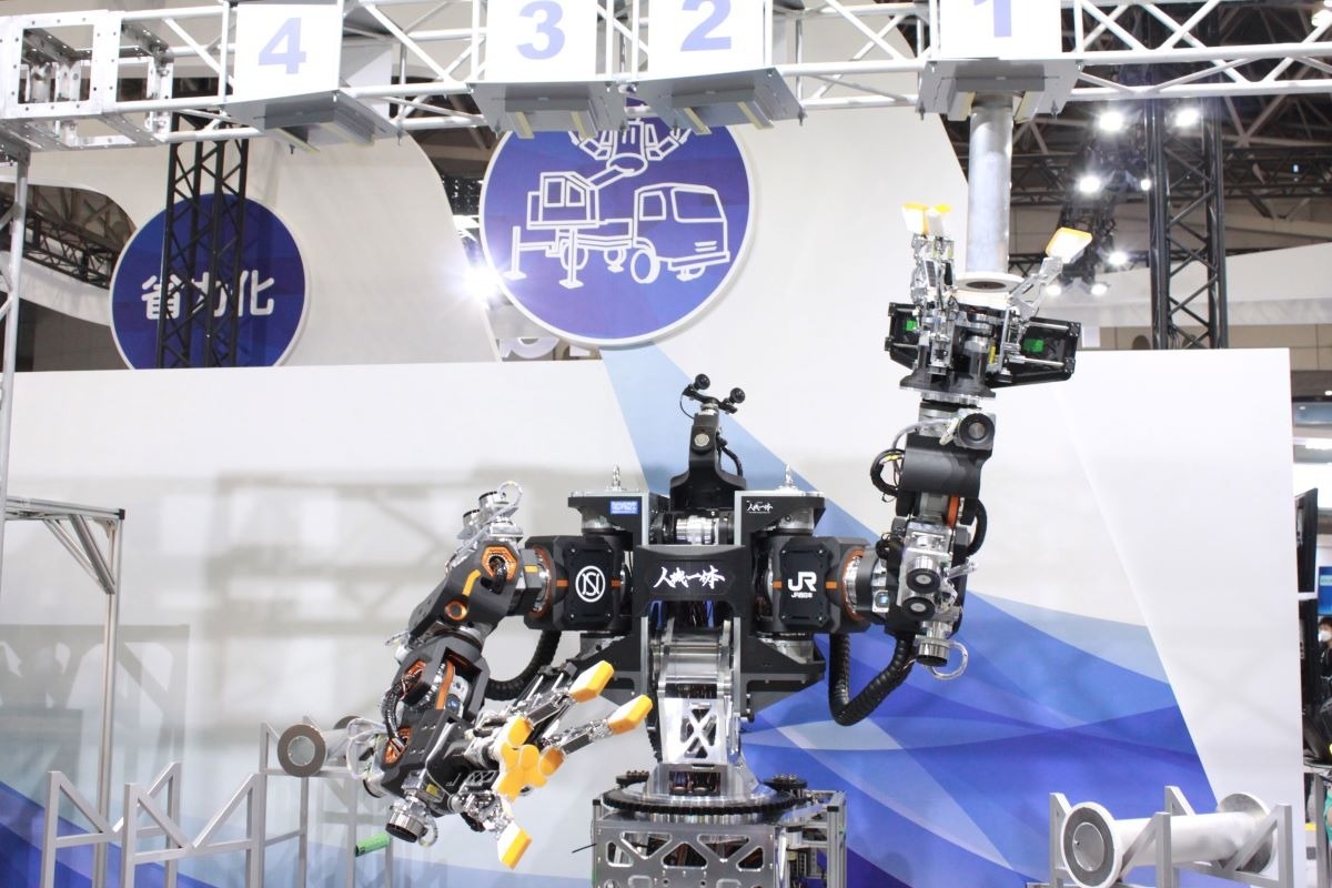 日本信号　多機能ハンドリング車　鉄道技術展　2021