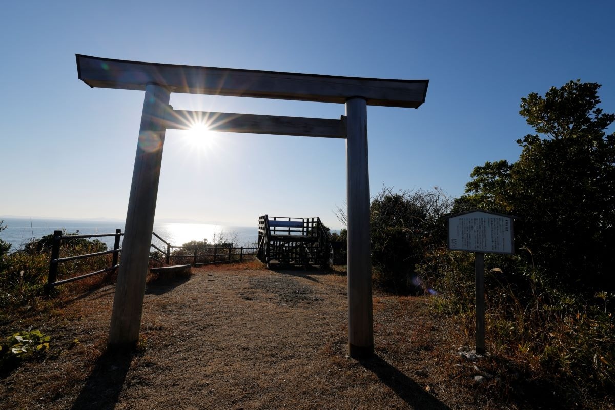 太一岬の鳥居