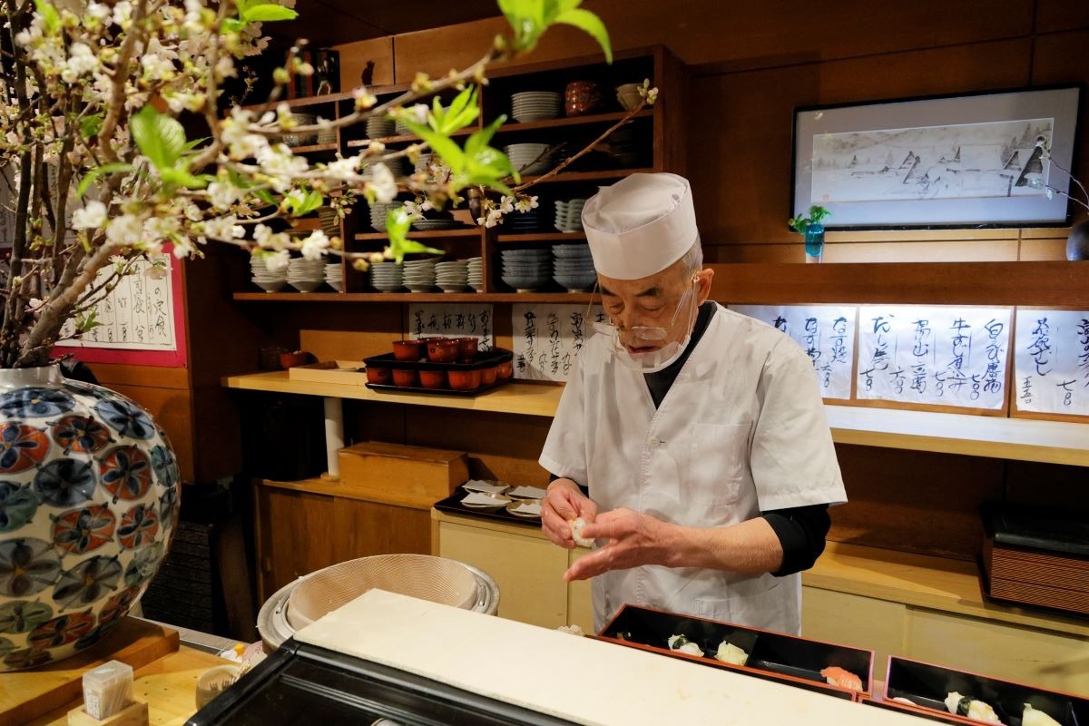 富山湾鮨の握り10貫