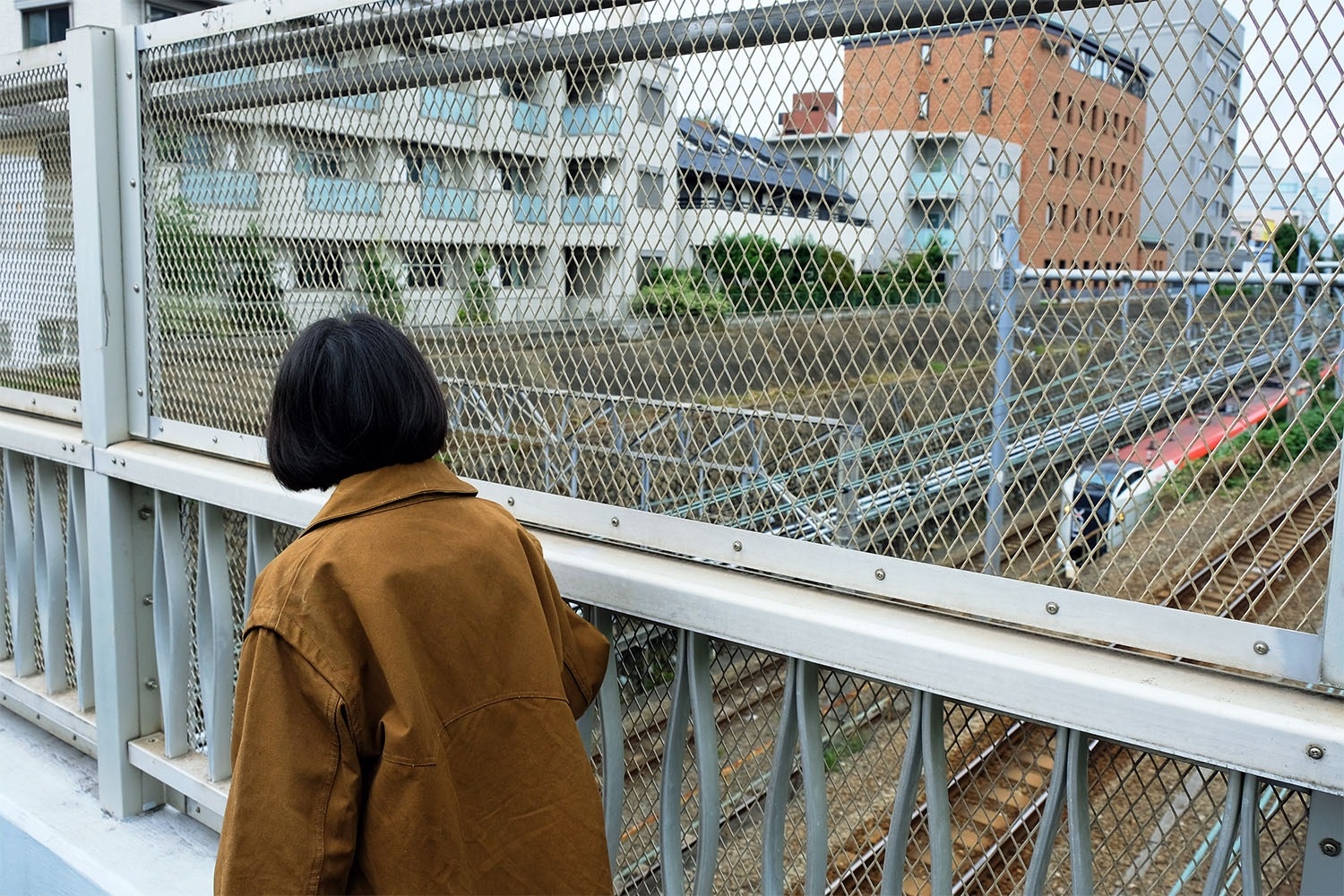 次から次へと電車がやってくる！