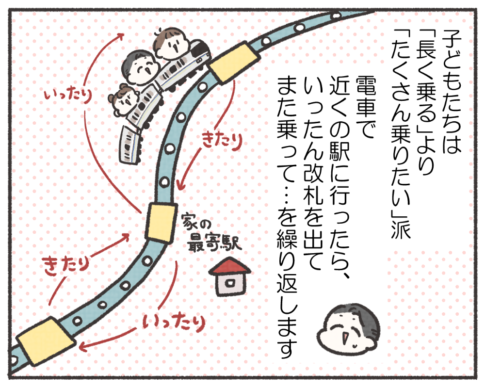 子鉄あるある　マンガ　1-3