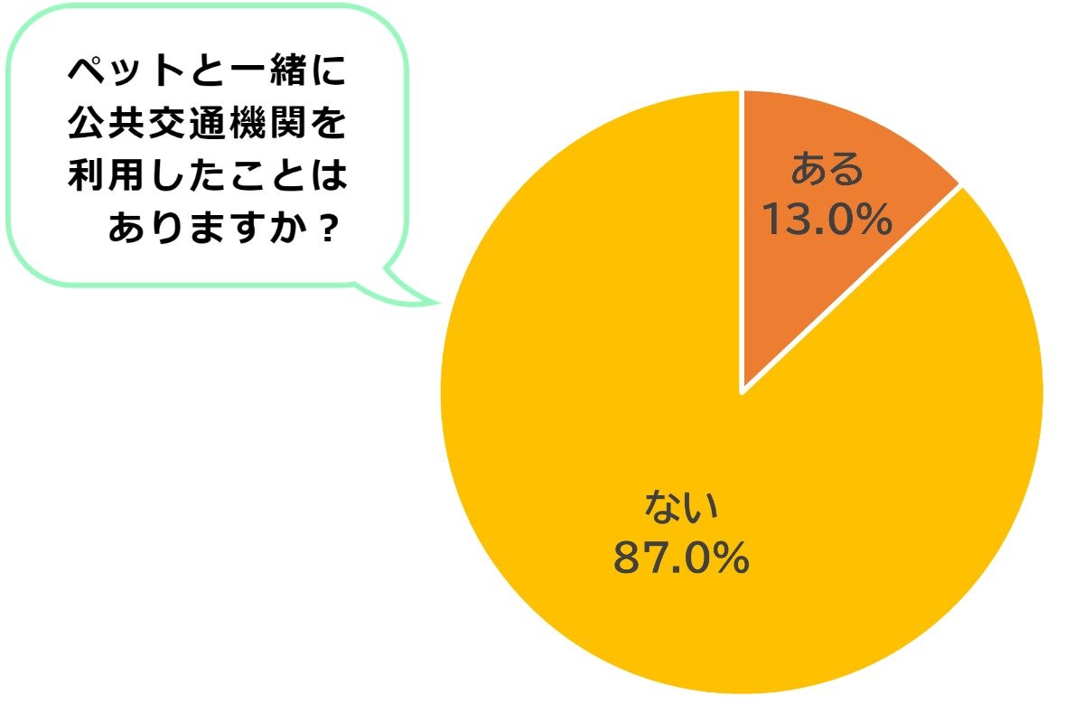 ある　13.0%、ない87.0％