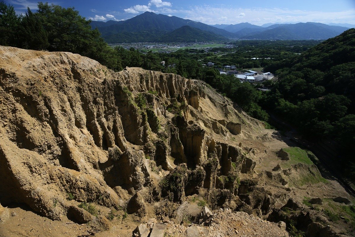 波濤嶽頂上からの景色