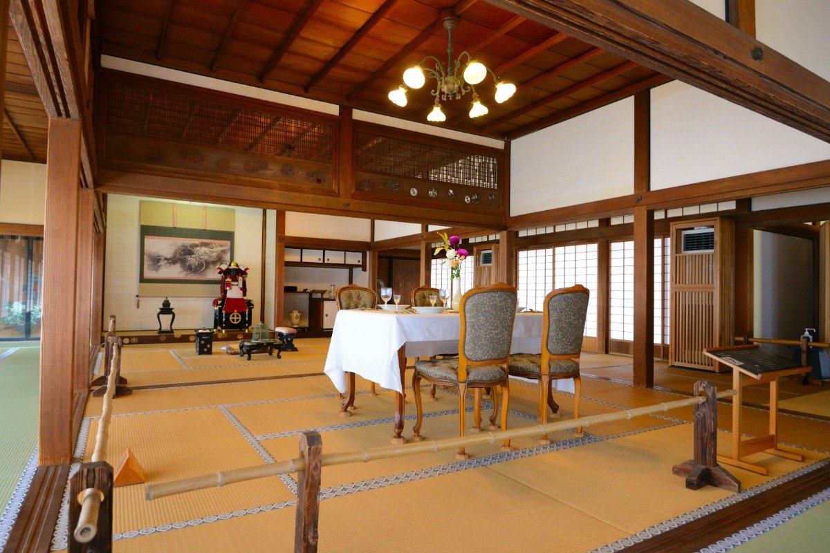 来客への応接に使用された「謁見の間」