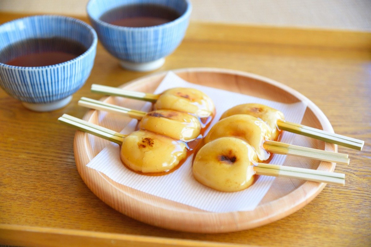 「両棒餅 しょうゆ味」6本500円