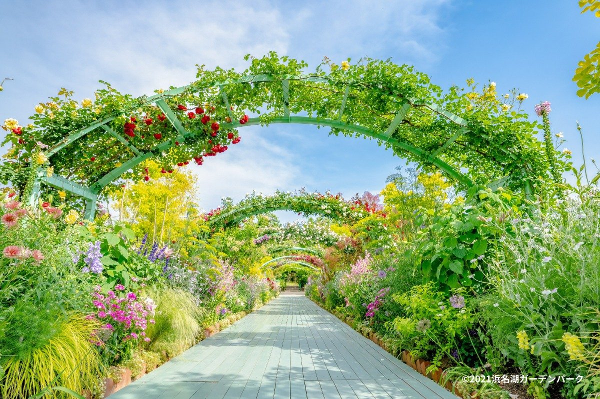 絵画の中にいるような「浜名湖ガーデンパーク」の「印象派庭園 花美の庭」（花の美術館）