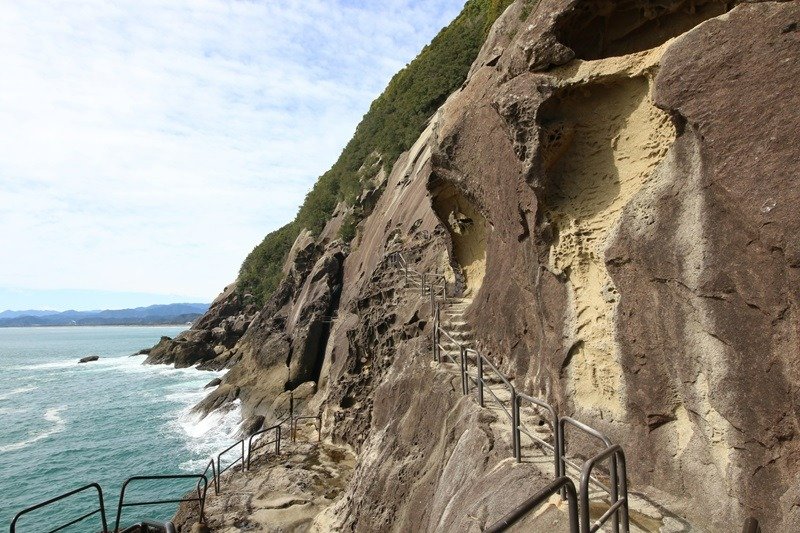 約1キロ続く絶景の遊歩道