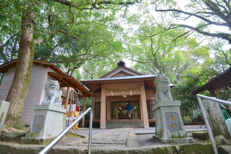 1950（昭和25）年に再建された社殿