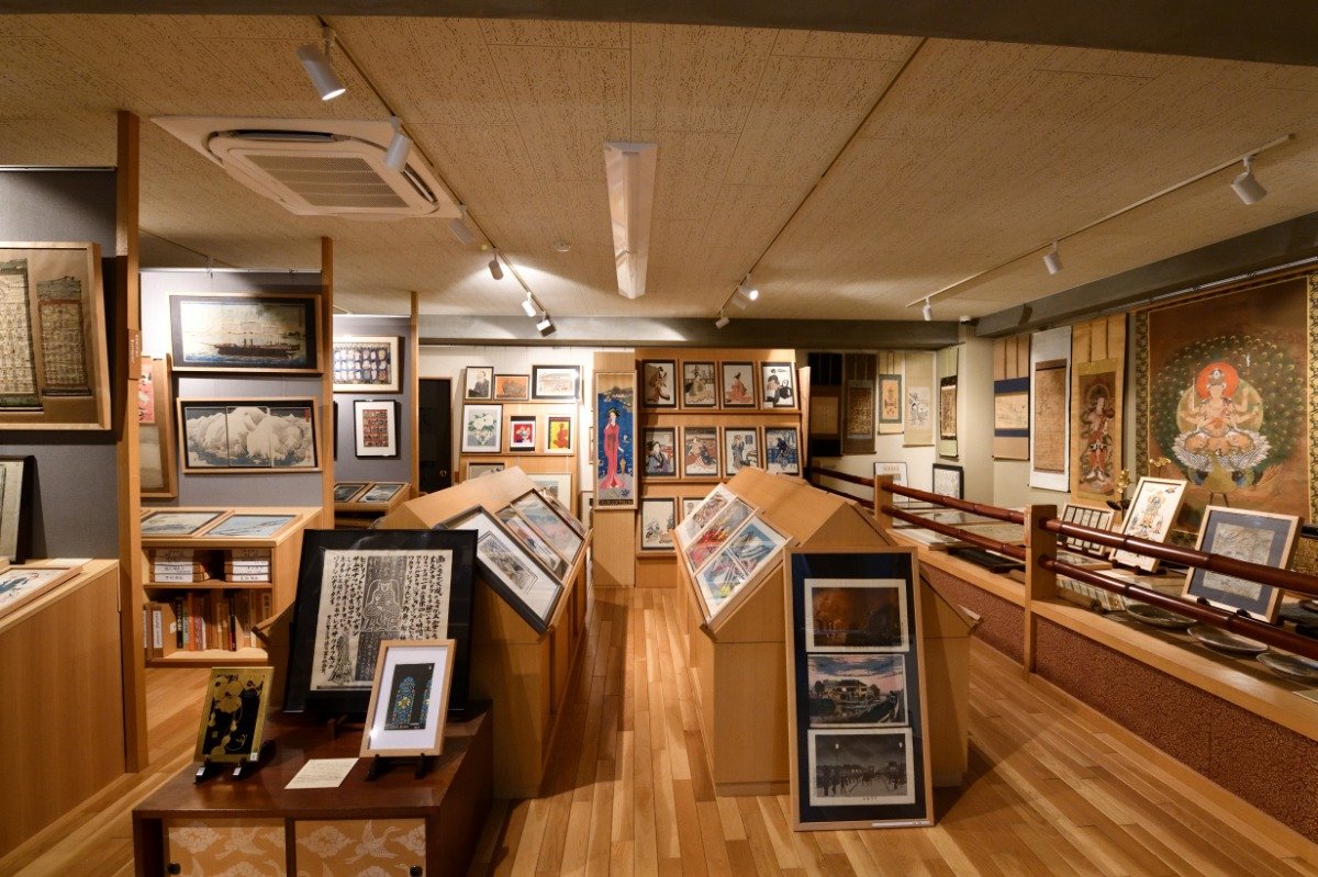 版画の歴史の流れがわかる展示となっている