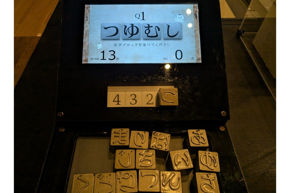 鏡文字（左右反対）に並べるので混乱することも