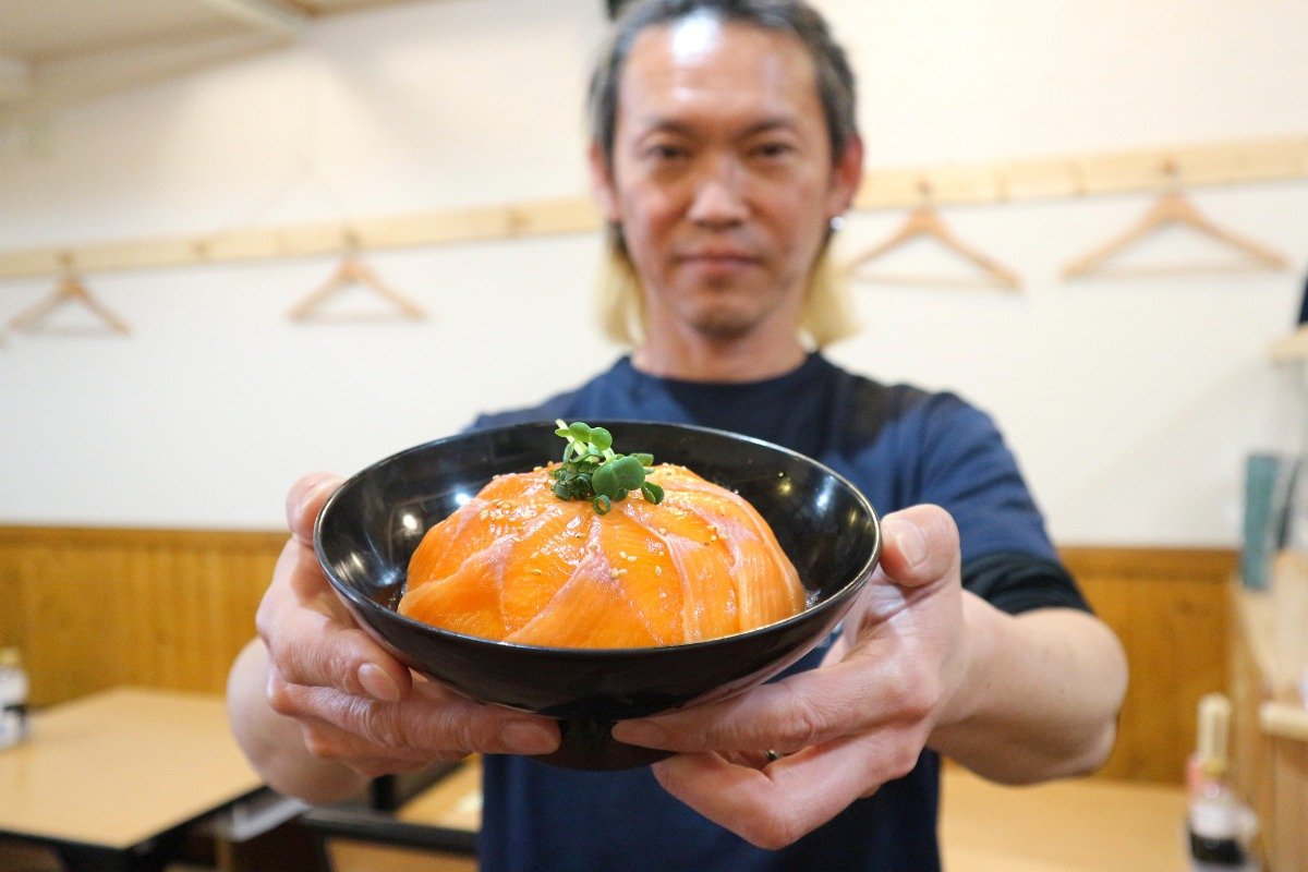 「天然ビワマスの上品な味を知ってほしい」と木田さん