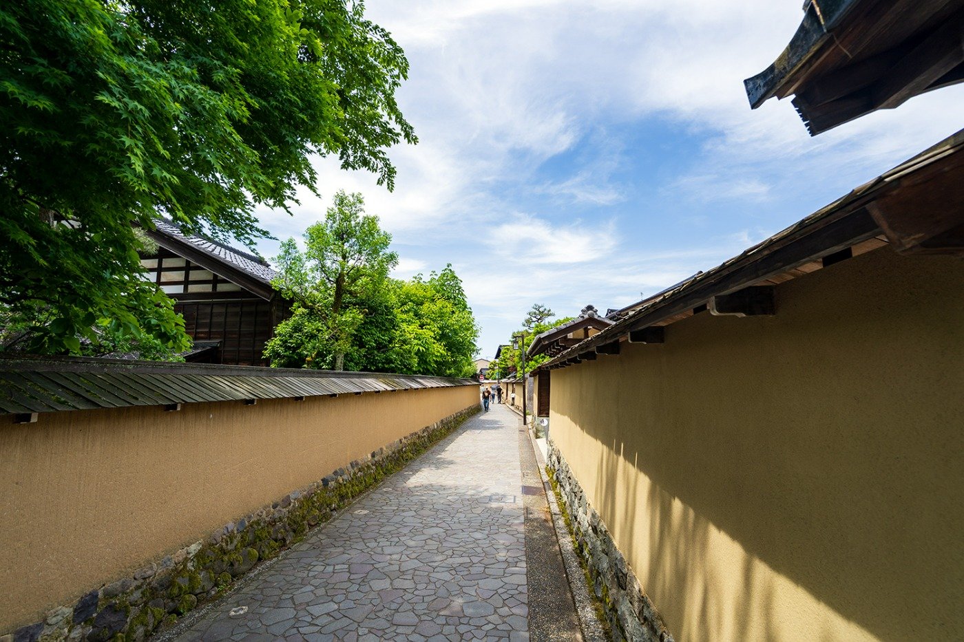 江戸時代の古地図のままの町割が続く長町武家屋敷跡