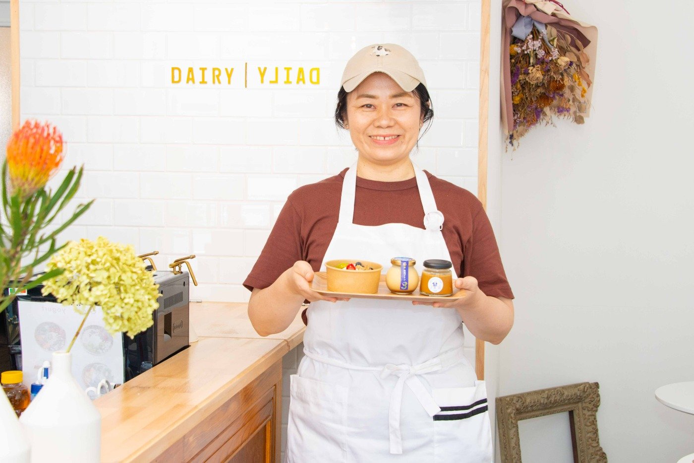 「デイリーデイリー」店長の畑地（はたち）ちあきさん