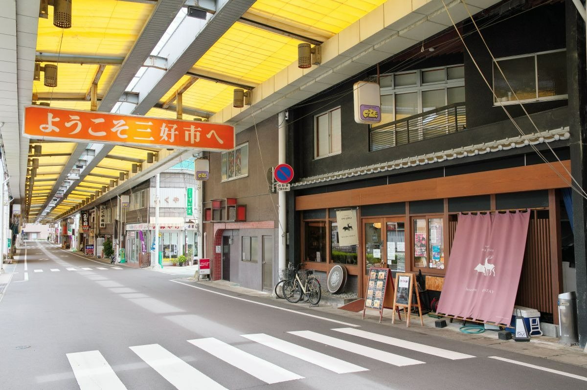 阿波池田駅前通り商店街にあります