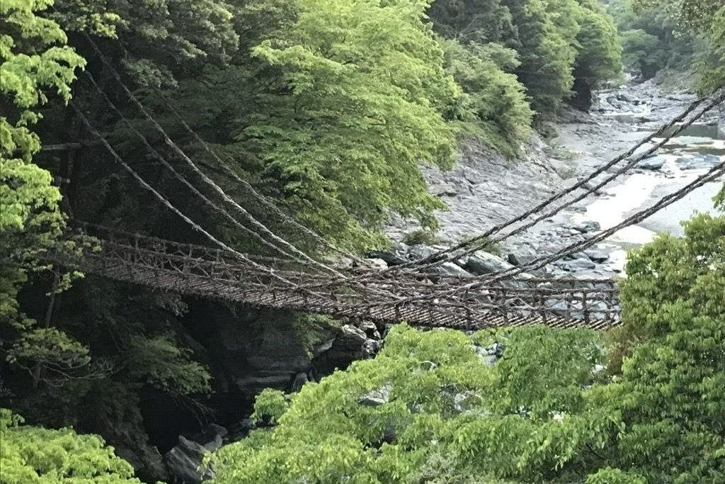 ちょっと怖い、でも渓谷美が素晴らしい
