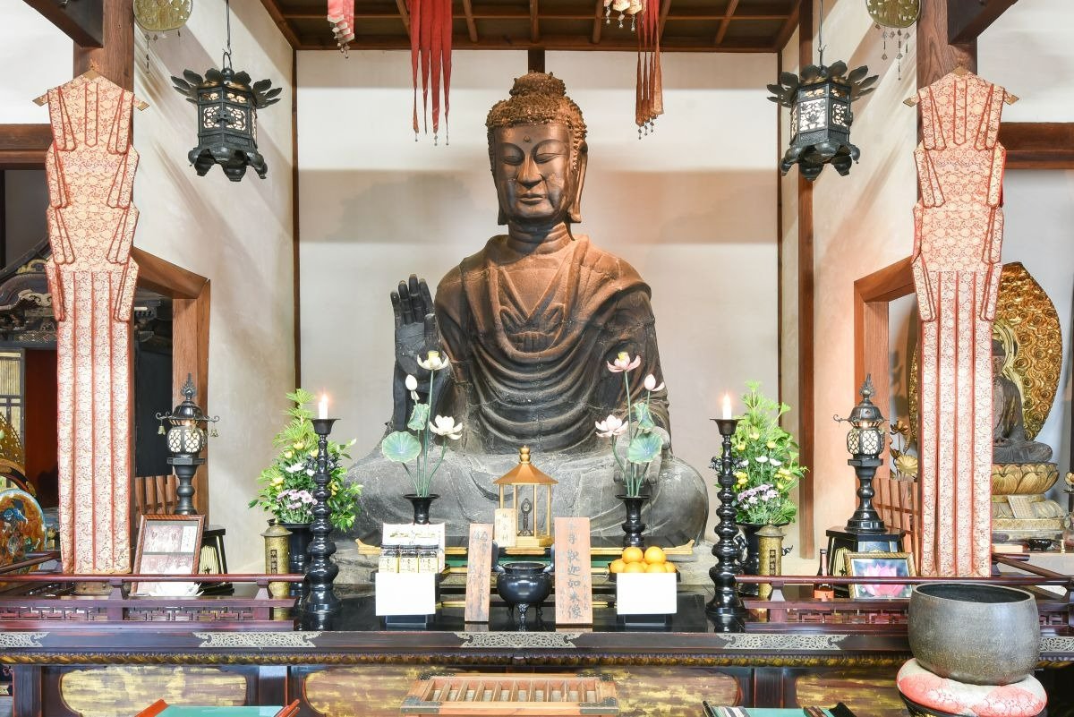 飛鳥大仏（国指定重要文化財）