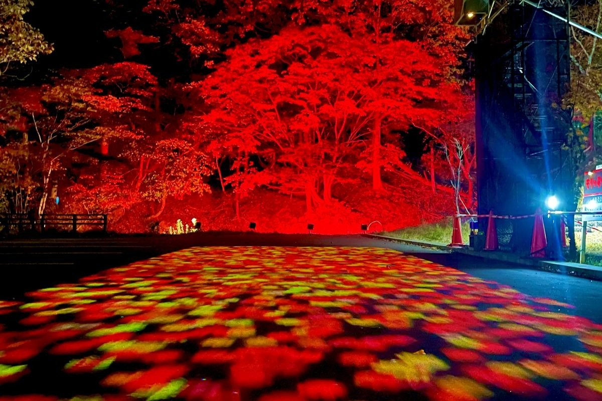 層雲峡の紅葉谷で開催されるイベント
