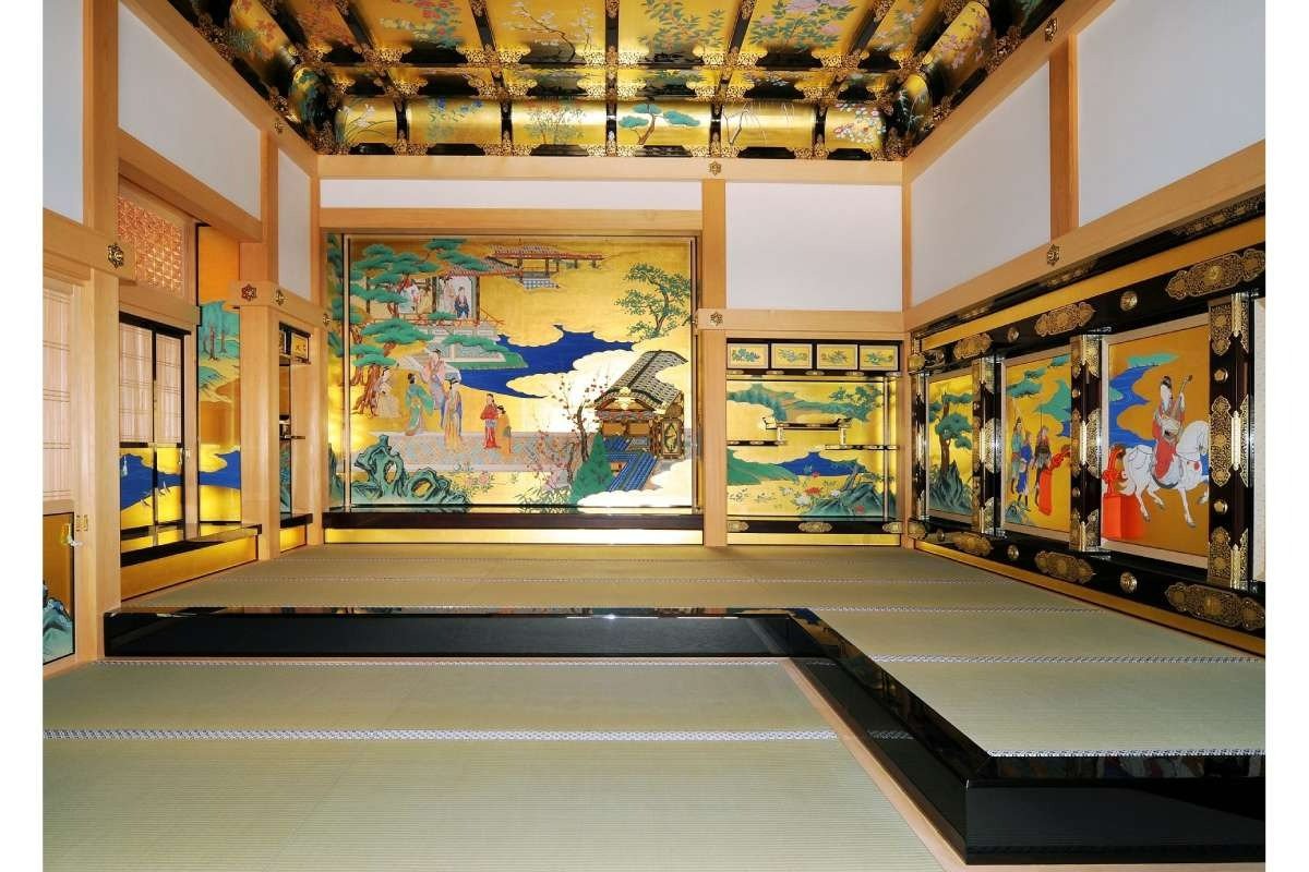 復元された昭君之間（本丸御殿内）※現在御殿復旧中