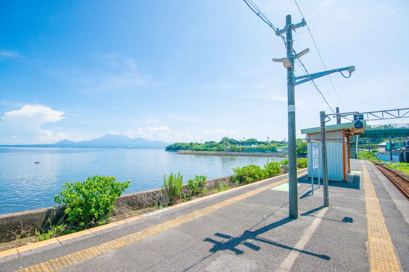 20以上の山々からなる雲仙(うんぜん)岳を望めます
